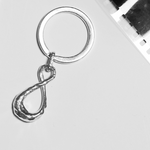 Load image into Gallery viewer, Straight 8 Infinity Keyring
